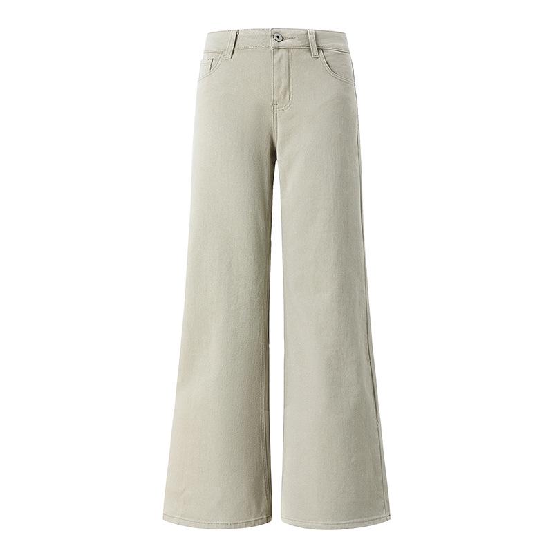 American-Style Low-Rise Stretchy Micro-Flare Jeans for Women - 2026 Spring Collection, Loose Fit Bell Bottoms
