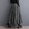 Plus Size High Waist Vintage Spring Autumn Casual Loose Long for Woman Skirts Womens Skirt