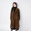 Autumn/Winter Loose Double-Sided Wool Coat - Women's Korean Double-Breasted Camel Coat