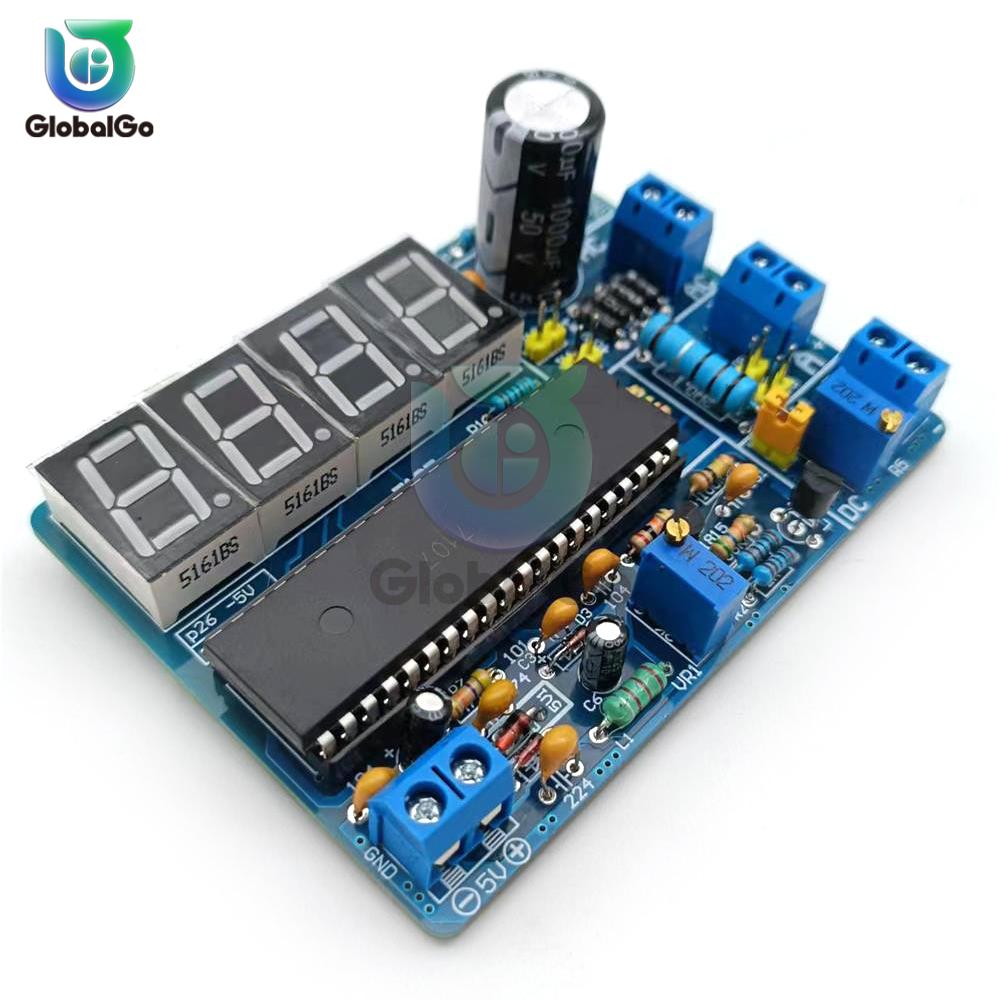 7107 DC5V Digital AC/DC Voltmeter Kit DIY Electronic Kit Module 35mA Red Display Soldering Training Suite
