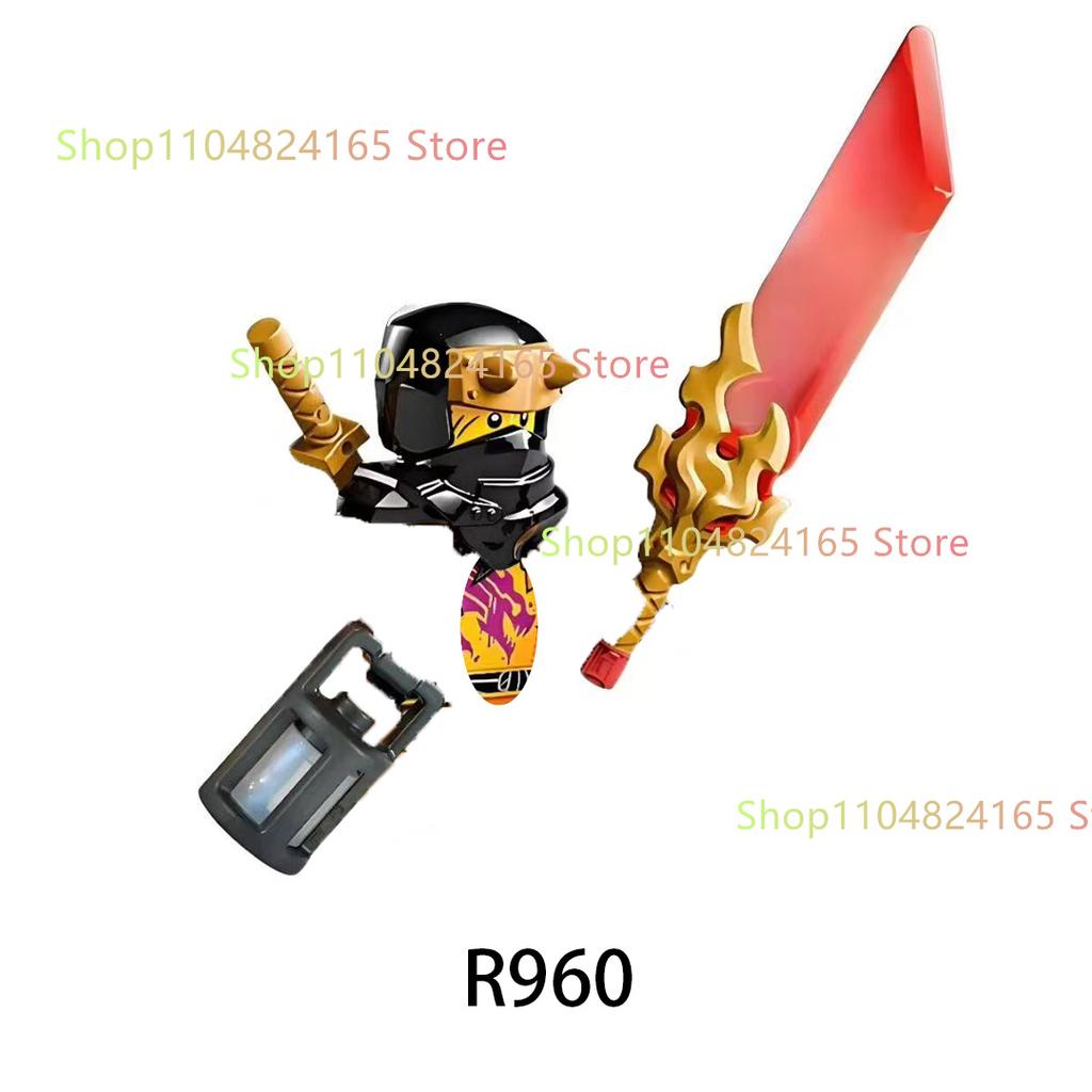 NEW Dragons Mini Anime Cartoon Toy Ninja Accessories Figures Building Blocks Birthday Gift Figurines Bricks