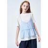 Montagut Girls' Ruffle Three-Piece Summer Set