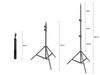 Tripod For Photography Lamp / Camera / Phone Alogy 1/4 Inch