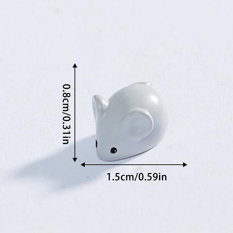 5Pcs/Bag Cute Kitten Cat Doll Car Resin Ornaments Micro Landscape Ornaments Desktop Home Decoration Dollhouse Toy Accessory Gift