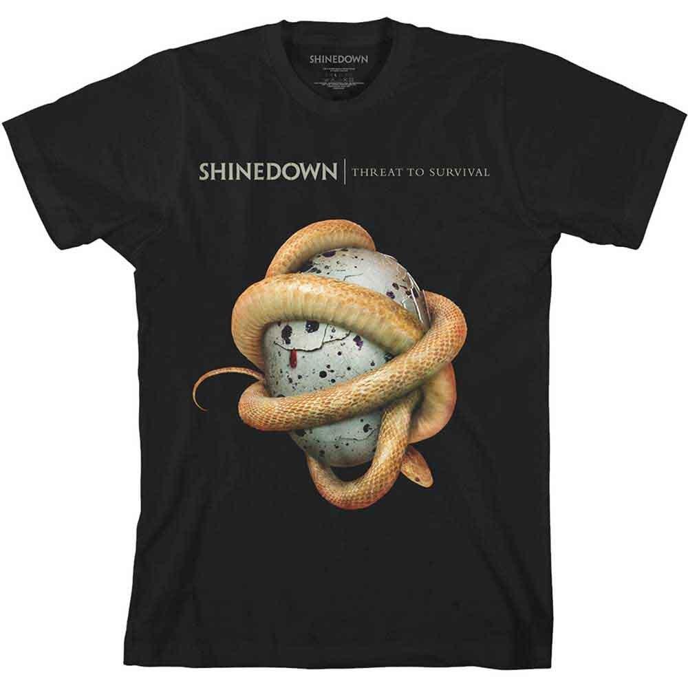 Shinedown Clean Threat T-Shirt Black New Unisex T-Shirt XL