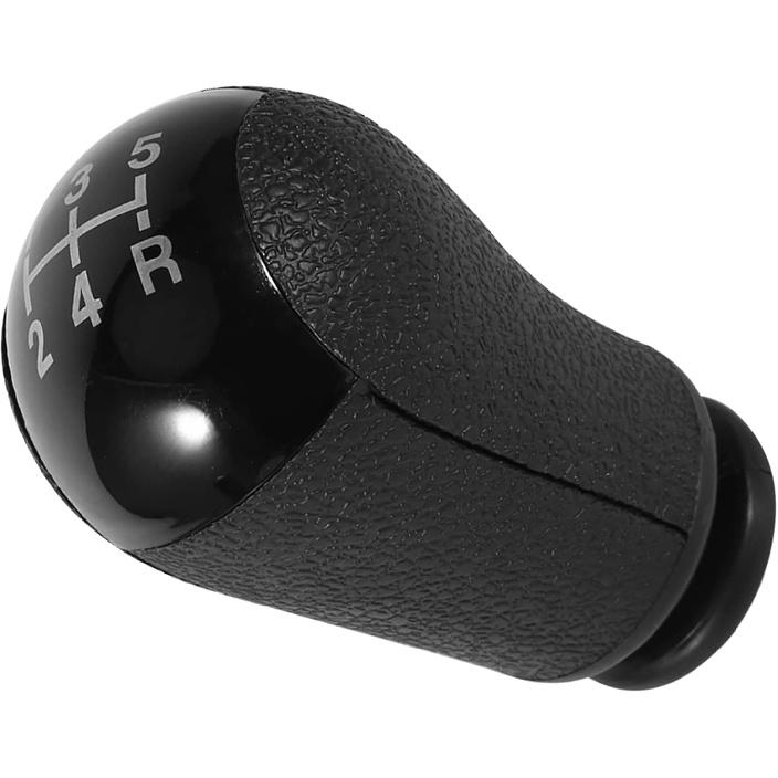 VGEBY 5 Speed Shifter Knob, Black, ABS Material, Compatible with Focus, Mondeo MK3, & More