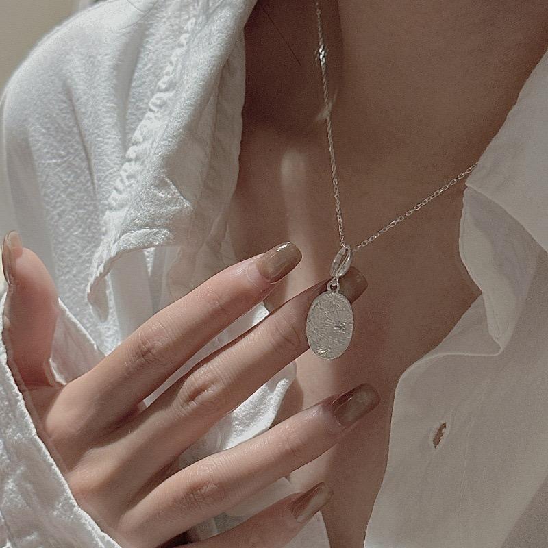 

S925 Sterling Silver Necklaces For Women Simple Fashion Minimalist Pendant Necklaces Daisy Flower Necklace Birthday Gift