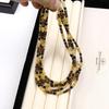 Chinese Retro Tiger Eye Beaded Autumn Clavicle Necklace Choker for Women