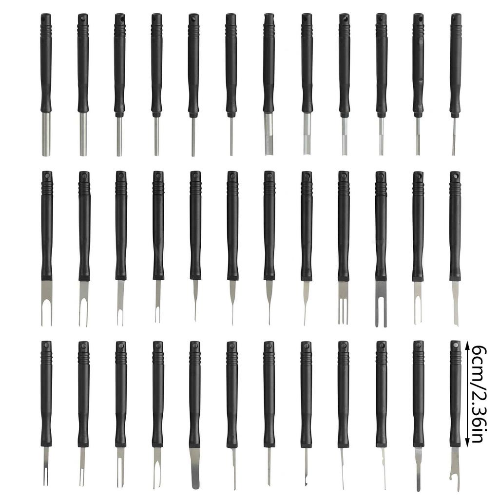 Essential Car Terminal Release Tool Kit Electrical Wiring Pin Remover Suitable for Vehicle Maintenance Home Garage Use
