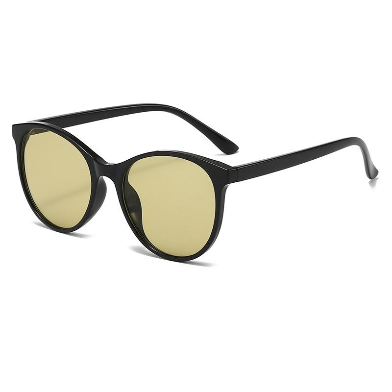 2026 Retro Round Frame Unisex Blue Light Blocking Sunglasses with UV Protection - European & American Style