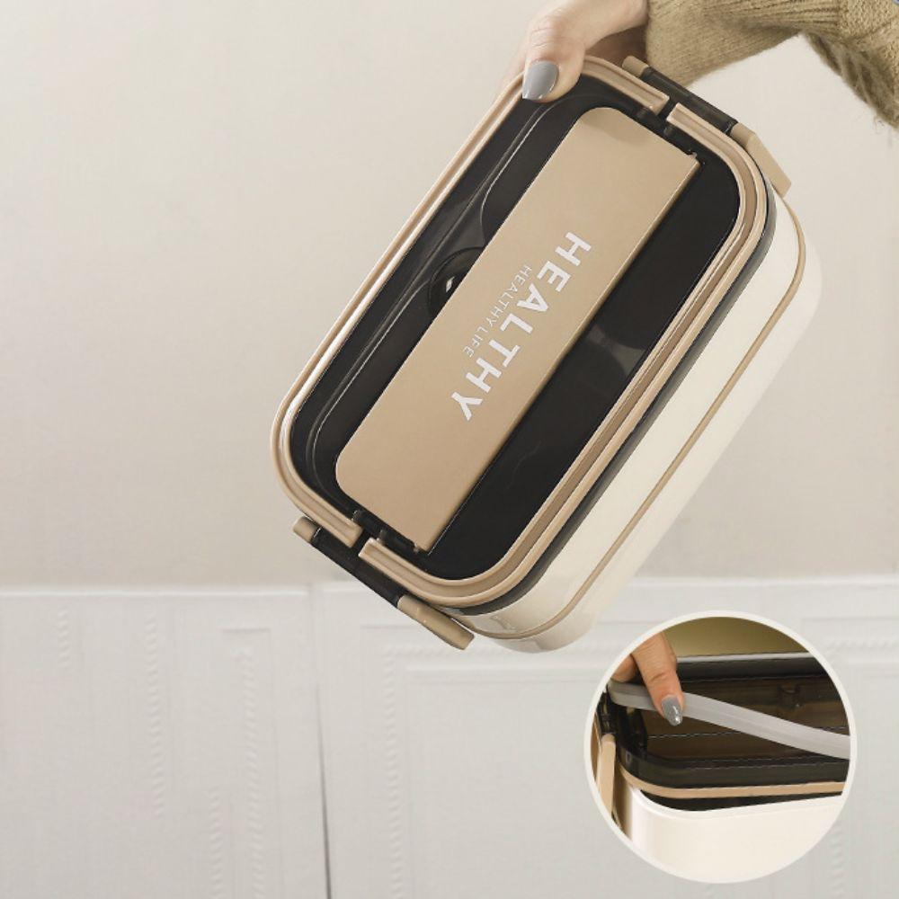 Leak-proof Food Container Single/Double Layer Food Storage Box Insulated Lunch Box  Student
