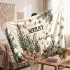 Coperta Plaid di Flanella per Natale Morbida Calda Accogliente per Divano Letto Uso Interno in Casa Ottimo Regalo di Natale