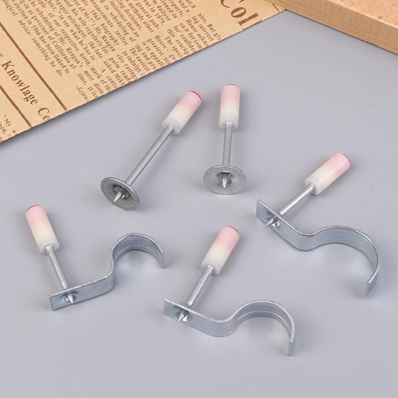 1Pcs Round Steel Nails For Manual Rivet Nail Gun Accessories Tools Concrete Steel Wall Anchor Trough Fastening Tool