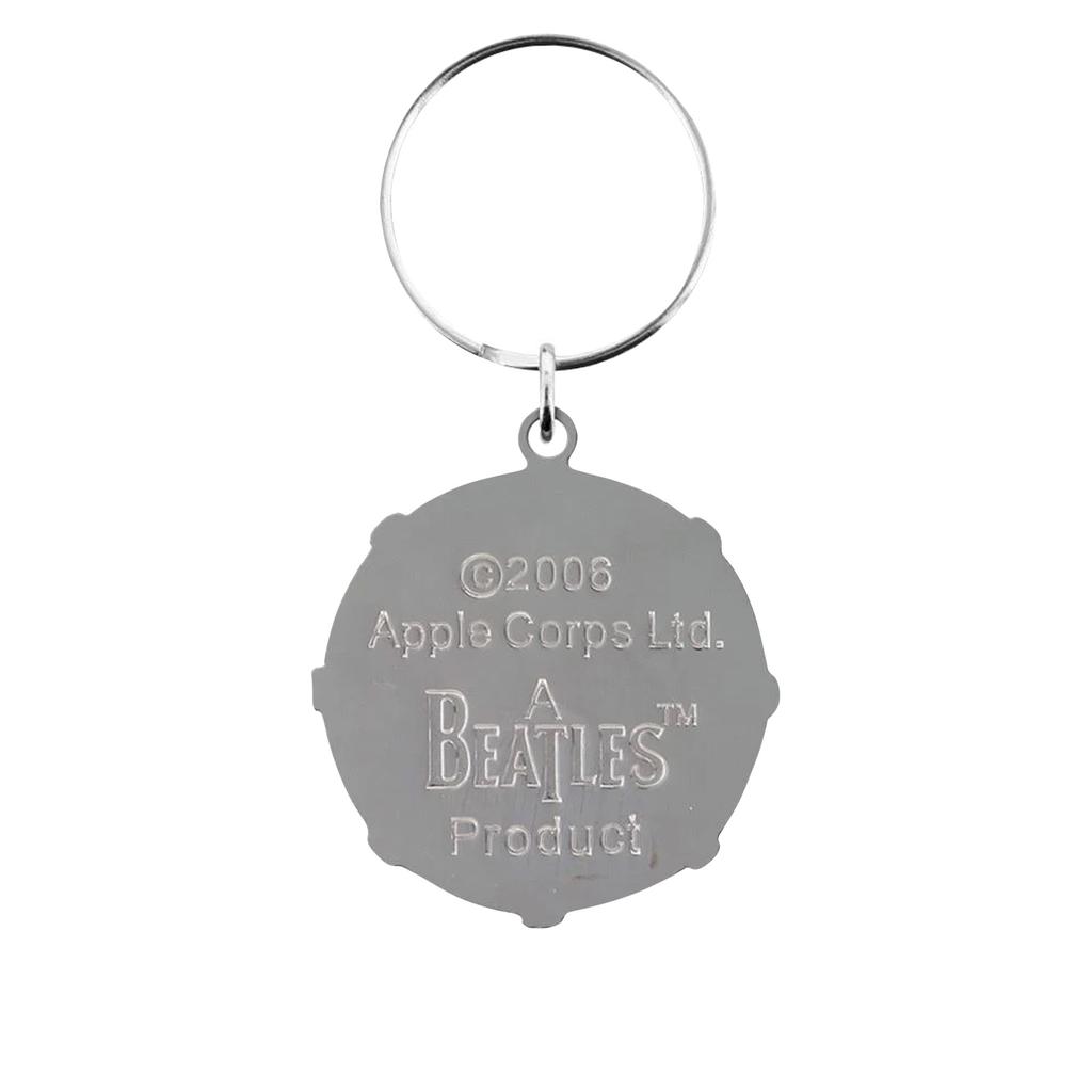 The Beatles Drum Enamel Logo Keyring