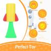 9 Pack Jumping Spring Rocket Toys Creative Popper Bouncy Ball Spring Rocket Launchers Party Favors Mini Toys Party Supplies Goodie Bag Stuffers