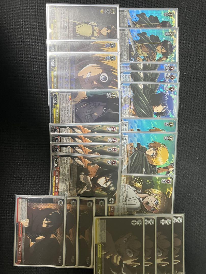 

[USED] Weiss Schwarz Attack on Titan Deck