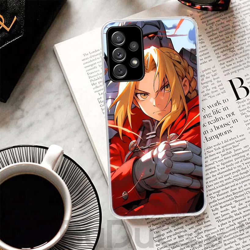 

Аниме F-ullmetal A-Alchemist Чехол Для Samsung Galaxy A52 A42 A32 A22 A12 A50 A51 Чехол Для Телефона A70 A71 A40 A41 A30S A31 A20E A21S Samsung A51 4G