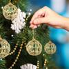 6 Stück bruchsichere Weihnachtsdekoration Kugeln mit Schuppen Hängende Weihnachtskugeln Dekoration Partyzubehör Glitzernd