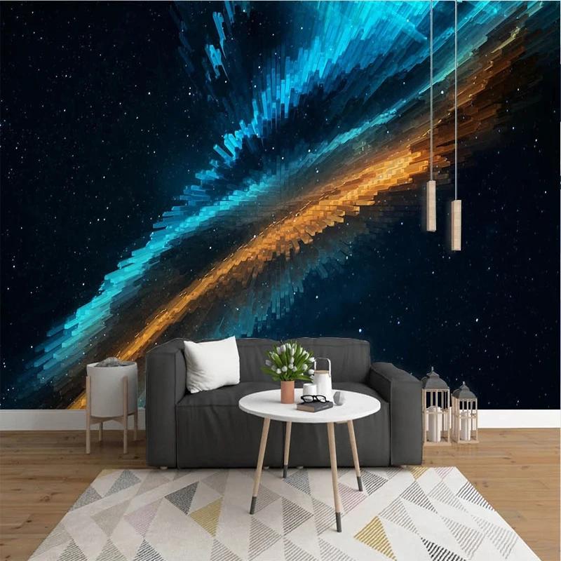 

Creative Art Wallpaper 3d Space Universe Colorful Galaxy Mural For Bedroom Living Room Decor Wall Mural 200 cm(W) x 140 cm(H)