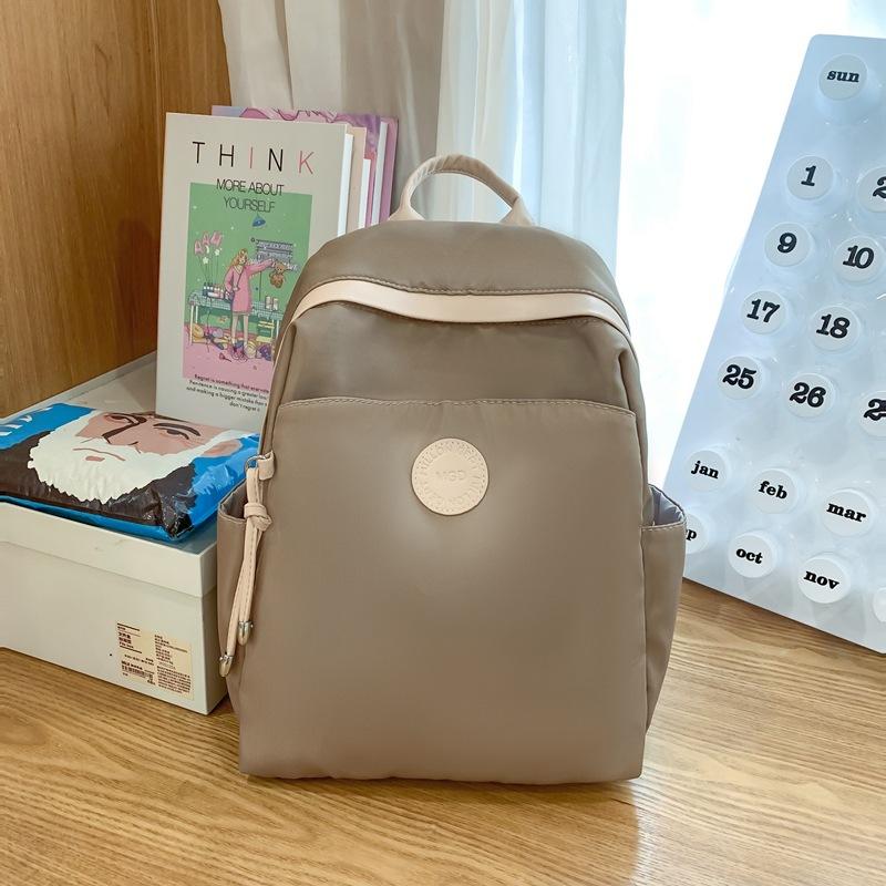 Schoolbag1011 Summer New Small Backpack Women's Waterproof, Lightweight and Fashionable Versatile Mommy Bag Going Out Shopping Small Schoolbag