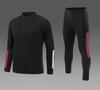 Football Jersey Long Sleeve Autumn And Winter Unfleece Sweater Pullover Training Adult Suit Printing Casual Sports Jersey