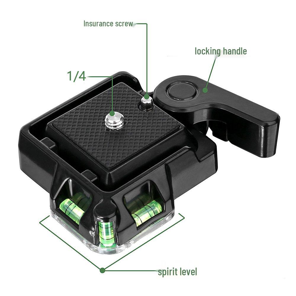 Compatible with Fumantu Benro P200, Jinzhong QR40, 200PL-14 Quick-Release Plate, Z-Type Clamp Seat