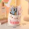 Cute Cartoon Pen Holder Large Capacity Desk Organizer Office Decor Gift Friends