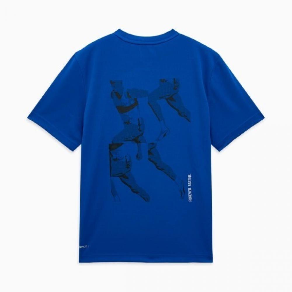 Puma Men S Running PerforMance KniT ShorT Sleeve T ShirT M Rn Pe KniT SST