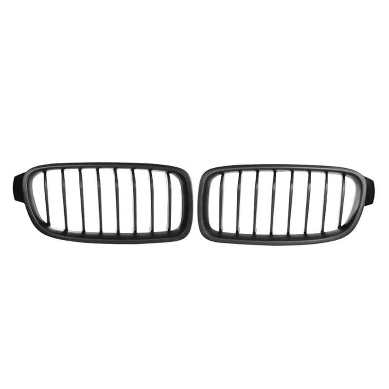 For BMW 3 Series F30 F31 F35 F80 2012-2018 Single Line Style Grille Front Kidney Mesh Bumper Grill ABS Car Replacement