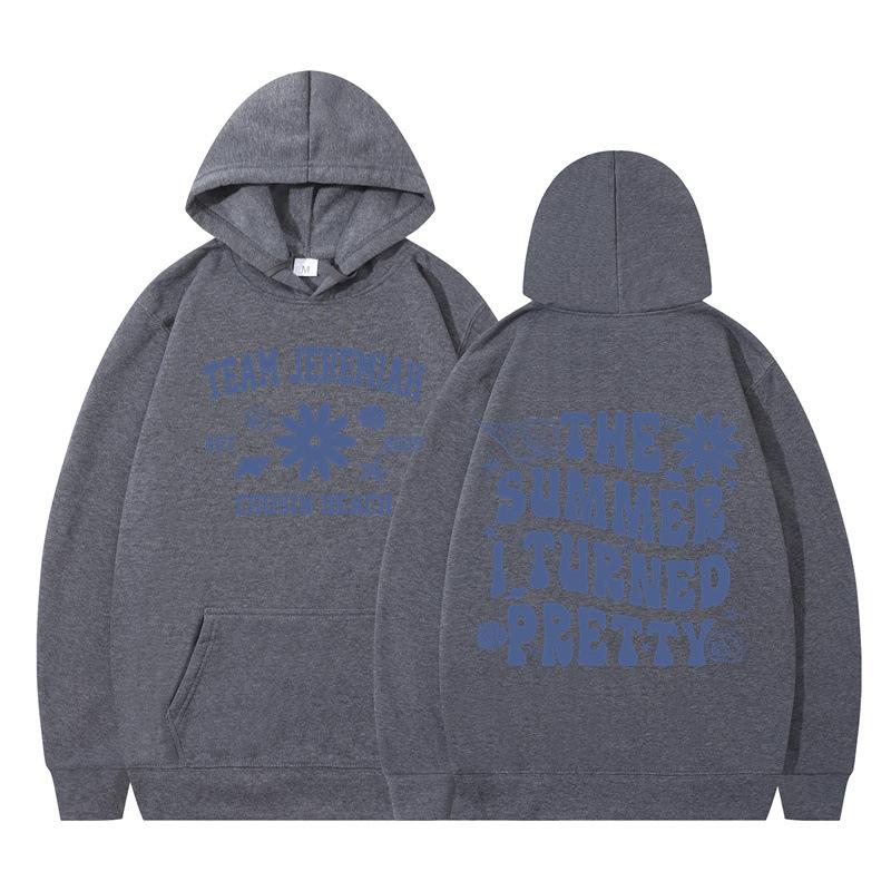 Die Sommer-l Turned Pretty Team Jeremiah Hoodies Herbst Winter Fleece Pullover Langarm Sweatshirt für Männer Frauen
