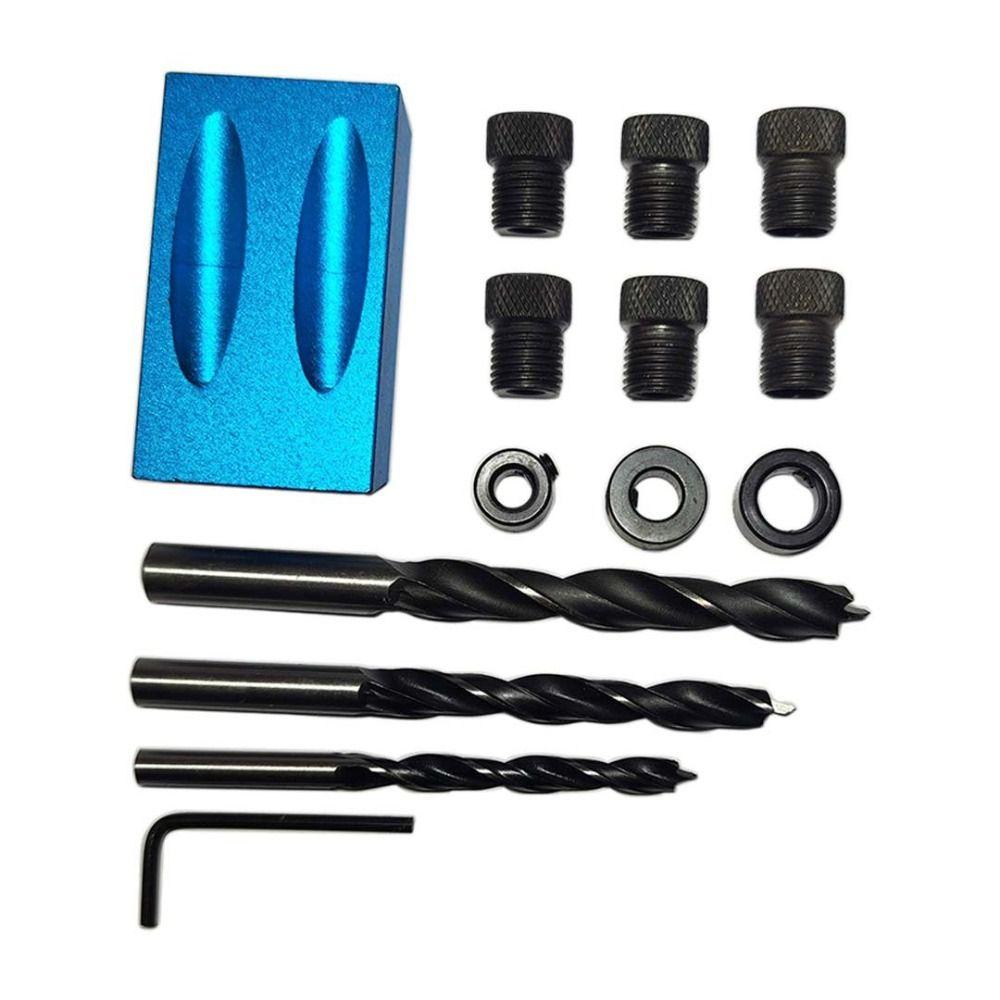 Aluminum Zinc Zinc Alloy Oblique Hole Locator Precision Angle Drill Guide  Woodworking Projects