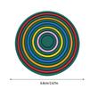 Non-Slip Car Coasters Rainbow Car Drink Coaster Auto Cup Holder Insert Cupholder Coaster Water Bottle Holder Pad Car Accessories