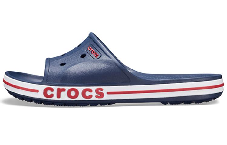 Crocs Bayaband Clog Blue White Red Unisex Slippers 205392-4CC 39-40