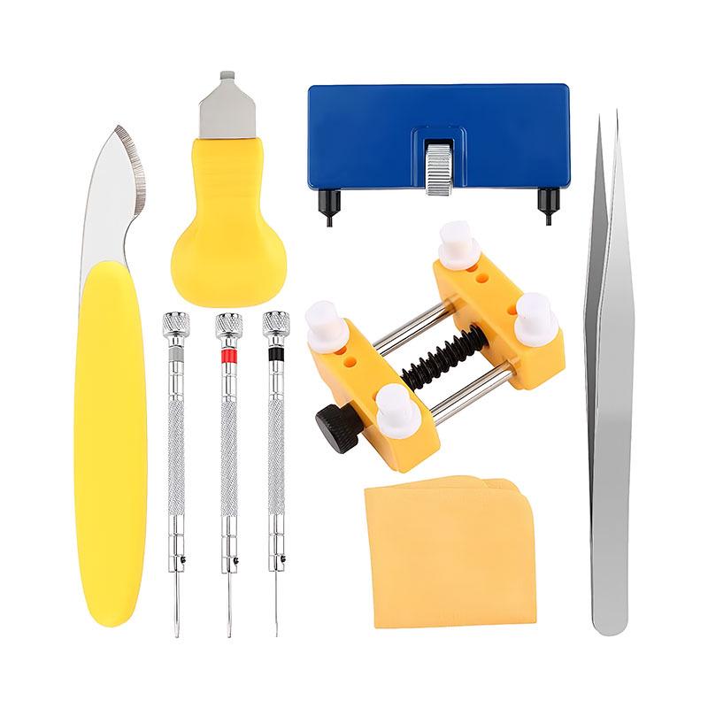 Professional Watch Repair Kit: Adjustable Case Opener & Precision Disassembly Tools for Battery Replacement