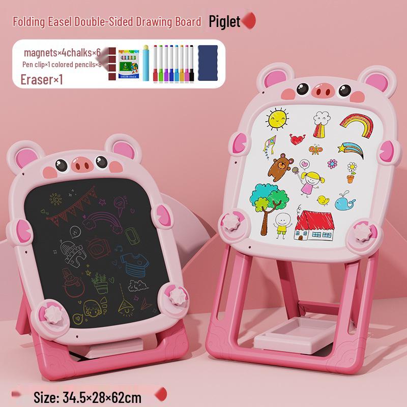 

Многофункциональный детский мольберт: Доска для рисования и письма с ножками стола