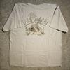 Maglietta Grafica Vintage Y2k Makawao Take It Easy Taglia XL Bianca Usurata Hawaii Skate