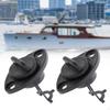 2Pcs Boat Drain Plug, Oval Transom Bung Hull Hole Drainage Sealing Plugs, Kayak Plugs for