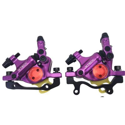 QIRUN ZOOM HB-100 Bicycle Brake Mountain Bike Line Marking Hydraulic Disc Brake Set Tool Caliper Front/Rear Set MTB Parts