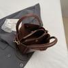 Women's New Shoulder Bag, Solid Color Artificial Leather Handbag, Fashionable Casual Crossbody Bag