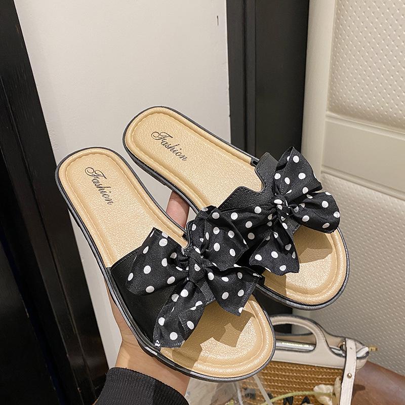 

Женские шлепанцы с бантом 2024: Модные, Универсальные Нескользящие Пляжные Сандалии для Лета. 36-37 (Runs Small)