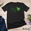 Nurse St Patricks Day Stethoscope Heartbeat Clover Nurses Premium Unisex T-shirt