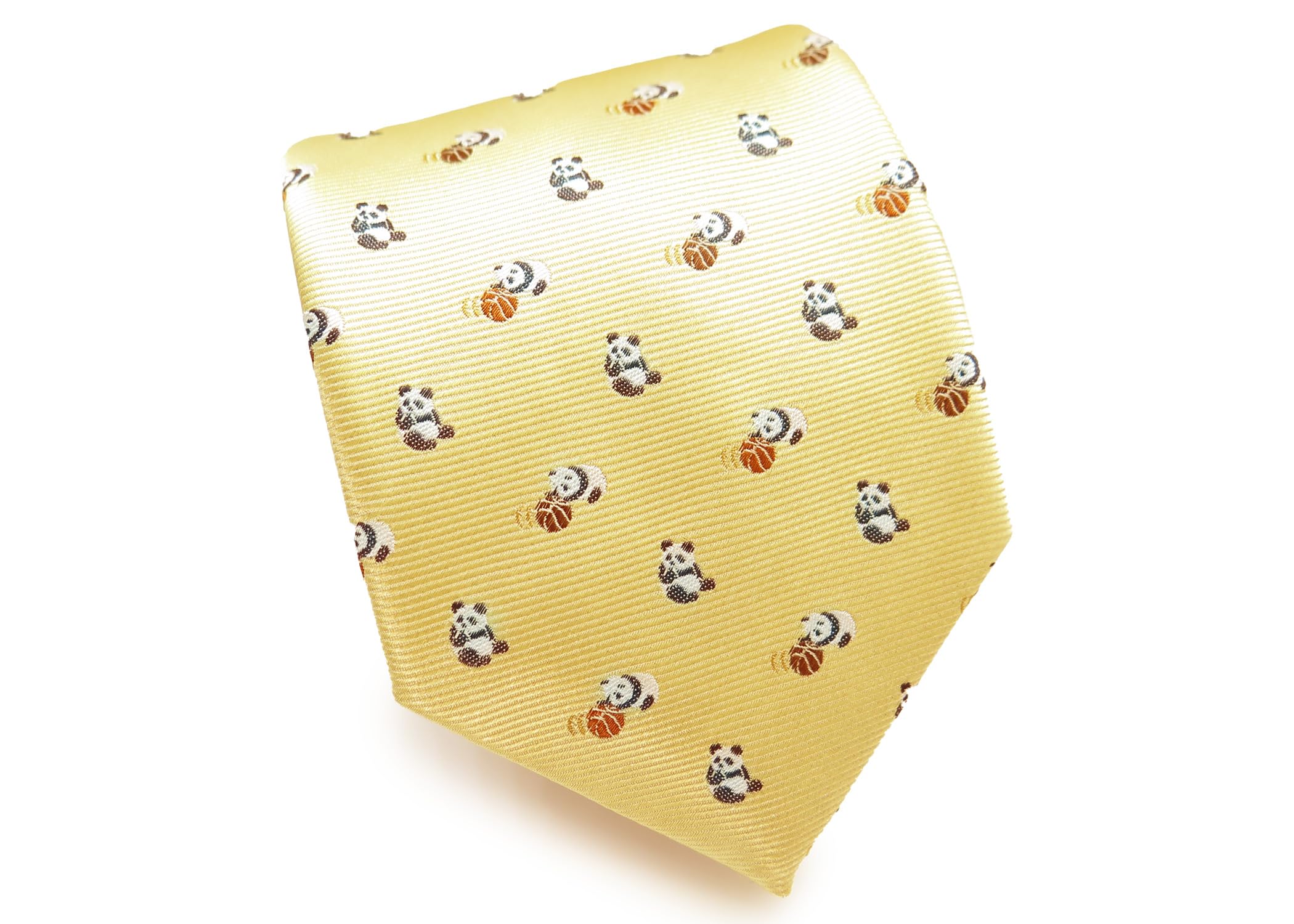 

Шелковый галстук SIMON CARTER Panda Basketball (Золото) золотой