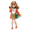 Boneca Takara Tomy Licca-chan Licca Retro Lábios Cor Laranja (Produto do 100º Aniversário da Takara) Brinquedo de Fantasia para Brincar Idades 3+