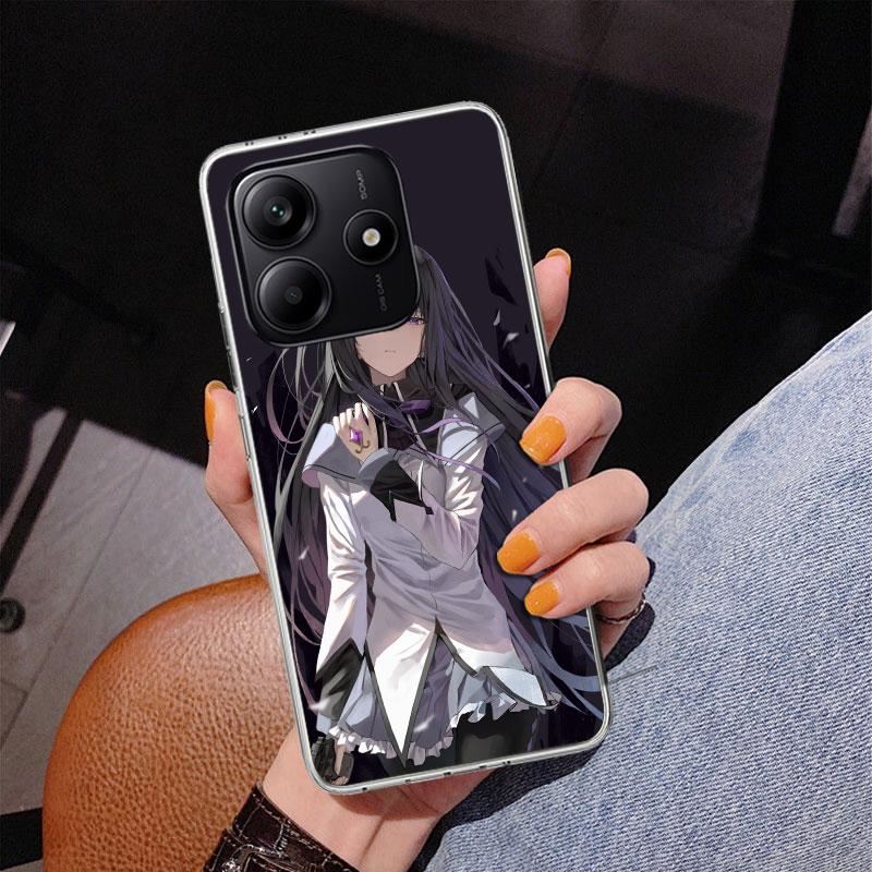 Madoka Magica Homura Handyhülle für Handyhülle für Xiaomi Redmi Note 15 14 14S 13 Pro Plus 12 12S 11S 11E 10S 10 11T 5G Einzigartig C