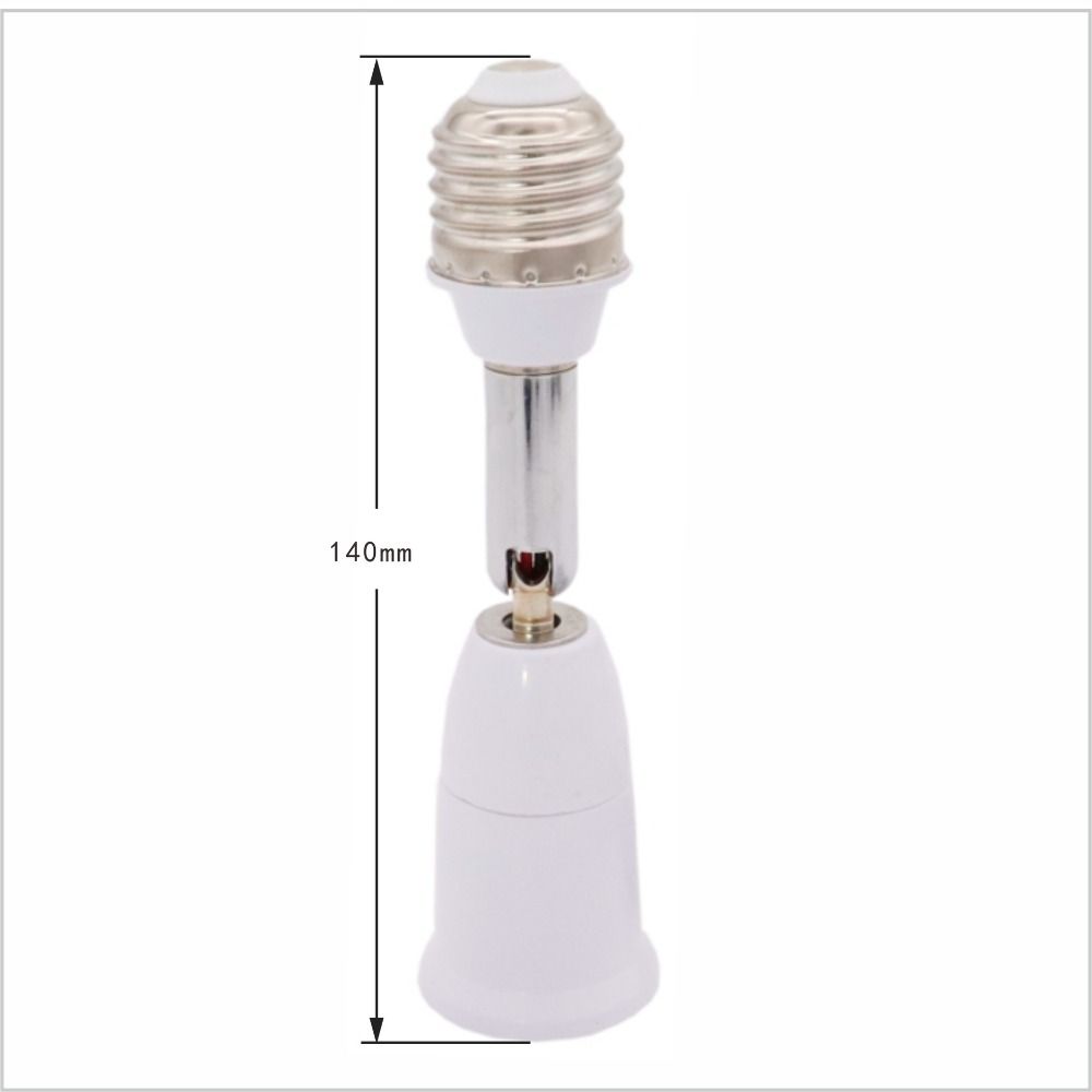 Bulbs Adapter E27 Lamp Holder Converter Flexible E27 Light Socket Extender Durable   Bedroom