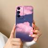 Hülle für Samsung Galaxy A55 S22 S23 M34 A05 A15 C55 F15 S24 Handyhülle Niedliche Kaninchen-Cartoon-Muster Schale Flüssigsilikon Anti-Drop-Stoßfänger für Samsung