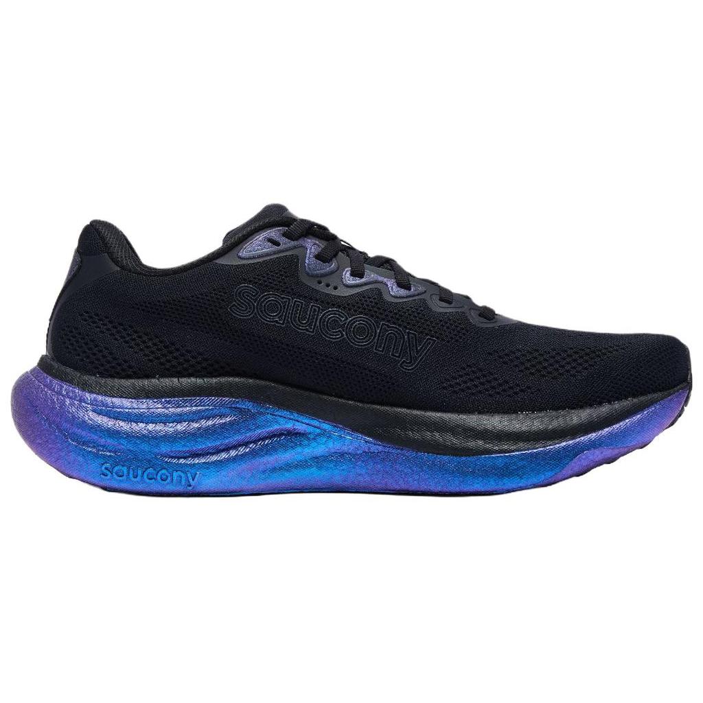 SAUCONY Ride 19 Versátil Cómodo Moderno Entrenamiento Trayectos Urbanos Zapatillas para Correr Hombre zapatilla Negra S21055-94