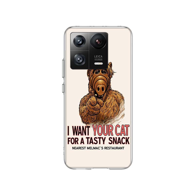 Alf TV Series Phone Case For Xiaomi Poco F7 Ultra X7 X6 M8 M7 M6 M4 M3 Pro X4 Mi 15 15T 14 14T 12T 12S 10T Pro 12 11 Lite Cover
