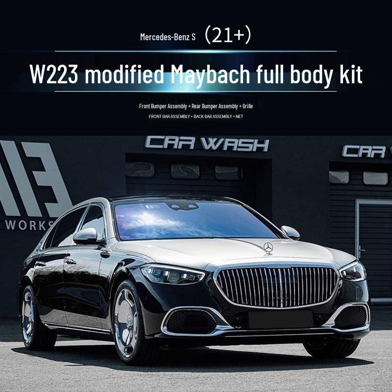 Leishuo ABS+PP Body Kit for Mercedes-Benz S-Class W223: Maybach Style Upgrade