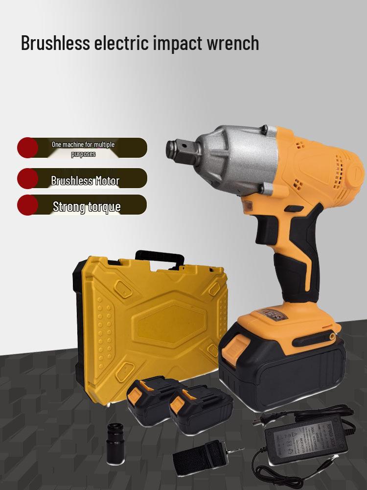 Cordless High Torque Lithium Impact Wrench with Torque Limiting and Portable Design